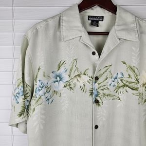MONTAGE Tropical Button-Down Shirt